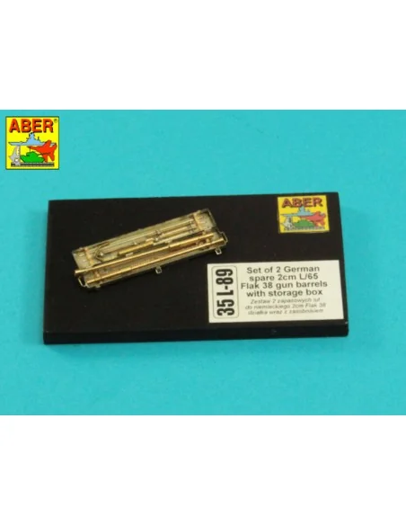 [NO_DESC] Flak 38 barrels with storage box, 1/35 - Aber Models 35 L...