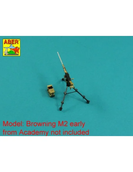 EARLY Barrel for M2 Browning '50 in (12, &mm), 1/35 - Aber Models 3...