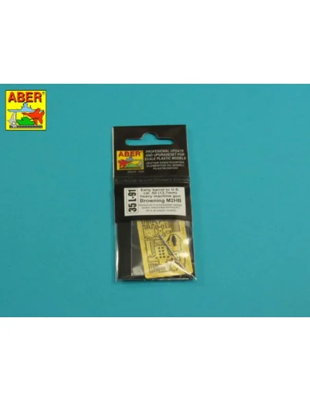 EARLY Barrel for M2 Browning '50 in (12, &mm), 1/35 - Aber Models 3...