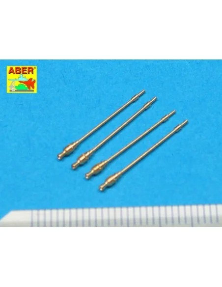 4 barrels for MG42 without jacket, 1/35 - Aber Models 35 L-092