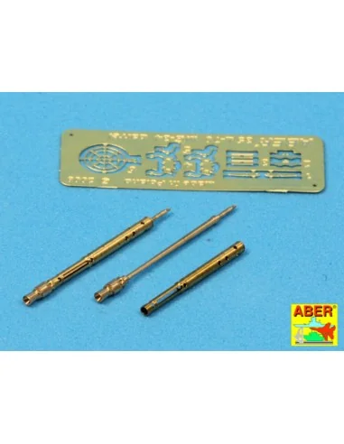 Set of 2 barrels for German tank machine gun MG 34 with Panzermante...