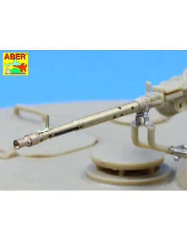 Set of 2 barrels for German tank machine gun MG 34 with Panzermante...
