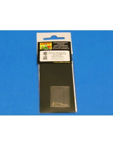 7 barrels tips for Degtijarew DT, 1/35 - Aber Models 35 L-099