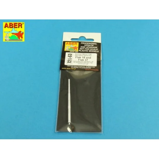 Single-piece barrel for Flak 36 and Flak 37, 1/72 - Aber Models 72 ...
