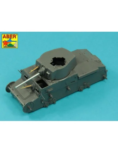 2 barrels for ZB 37, 1/35 - Aber Models 35 L-101
