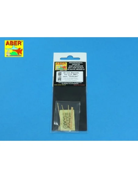 20mm barrels for M61 gun Vulcan, 1/35 - Aber Models 35 L-105