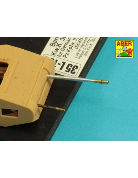 Barrels KwK.30 & MG 34, 1/35 - Aber Models 35 L-106N