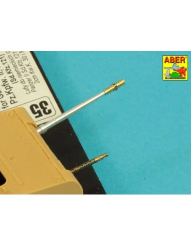 Barrels KwK.30 & MG 34, 1/35 - Aber Models 35 L-106N