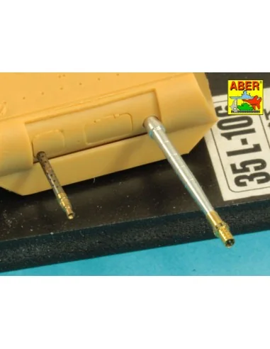 Barrels KwK.30 & MG 34, 1/35 - Aber Models 35 L-106N