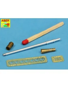 German 3, 7cm Flak 42 Barrel, 1/35 - Aber Models 35 L-107 2
