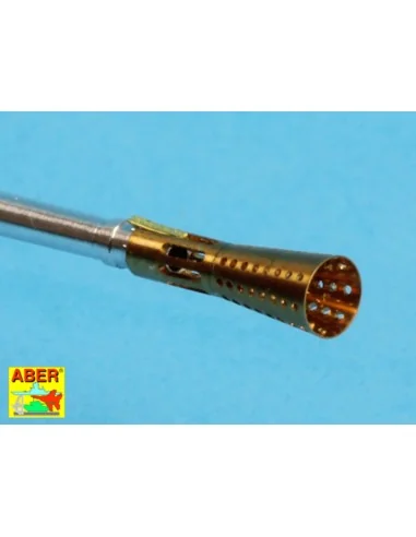 German 3, 7cm Flak 42 Barrel, 1/35 - Aber Models 35 L-107