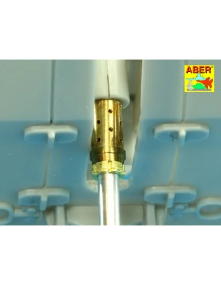 German 3, 7cm Flak 42 Barrel, 1/35 - Aber Models 35 L-107