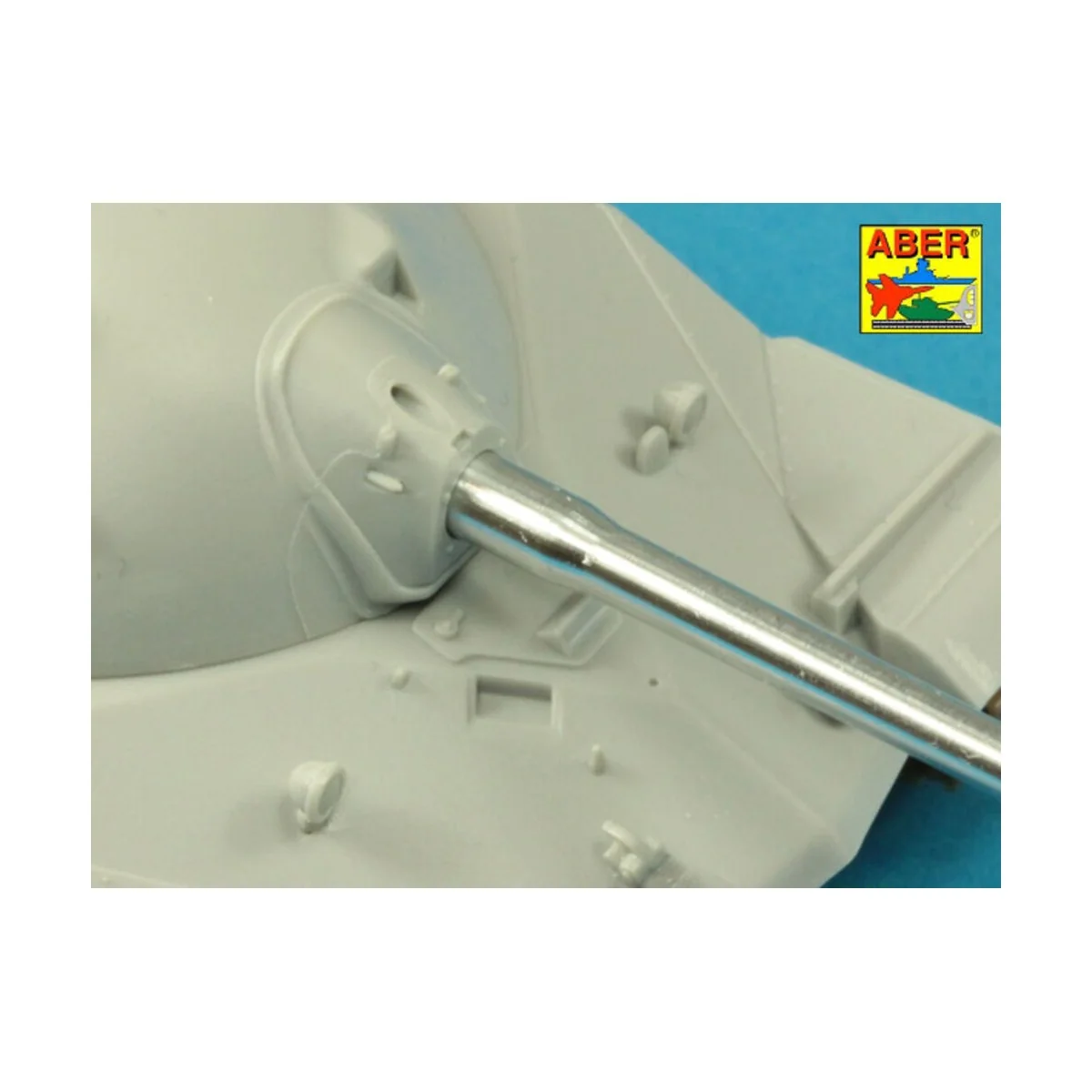130 mm C-70 gun barrel for Soviet tank JS-7 - Aber Models 72 L-66