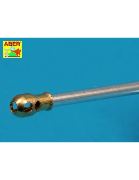Barrel for 17pdr A/T Gun with ball muzzle brake, 1/35 - Aber Models...