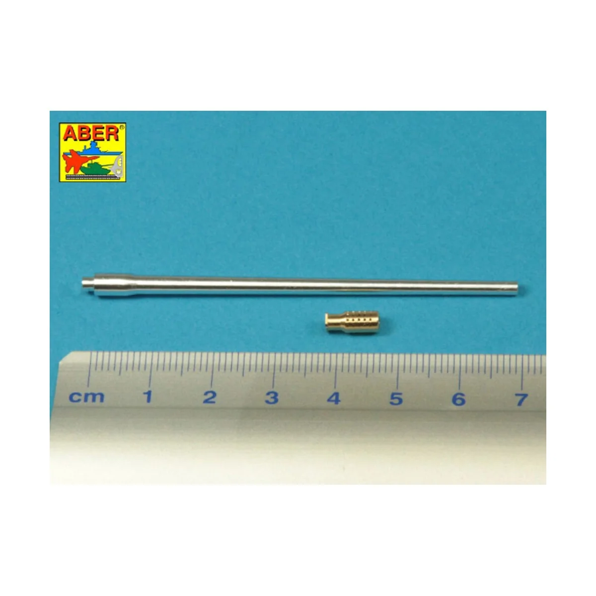 130 mm C-70 gun barrel for Soviet tank JS-7 - Aber Models 72 L-66