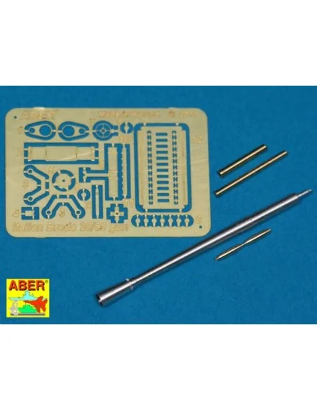 [NO_DESC] Barrel for Italian Breda 20mm, 1/35 - Aber Models 35 L-116