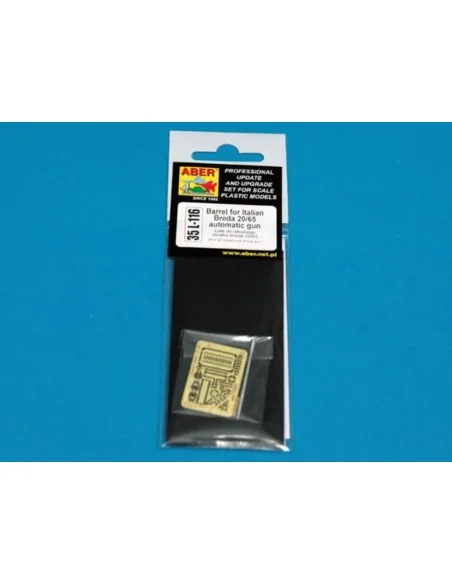 Barrel for Italian Breda 20mm, 1/35 - Aber Models 35 L-116