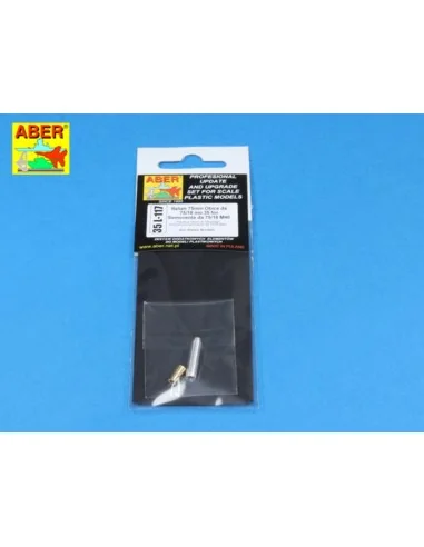 Barrel for Semovente da 75/18 M40, 1/35 - Aber Models 35 L-117