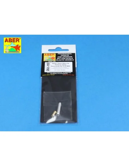 Barrel for Semovente da 75/18 M40, 1/35 - Aber Models 35 L-117