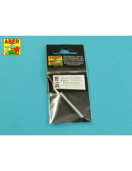 [NO_DESC] Howitzer barrel for BT-42, 1/35 - Aber Models 35 L-119