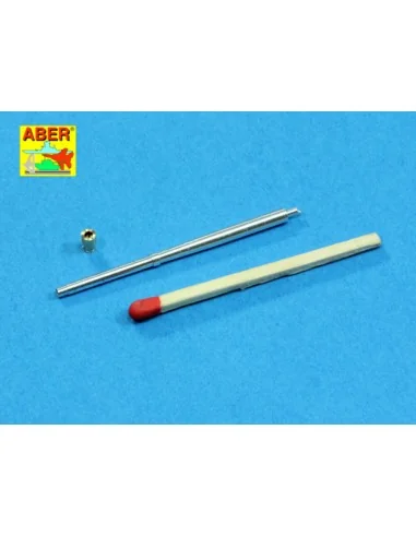 37mm gun barrel for Bofors wz 37cal., 1/35 - Aber Models 35 L-122