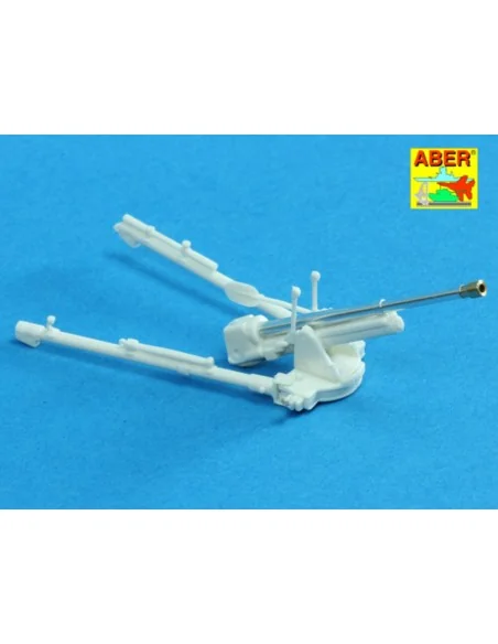 37mm gun barrel for Bofors wz 37cal., 1/35 - Aber Models 35 L-122