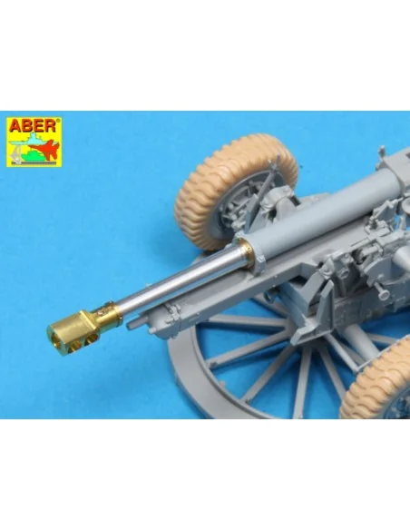 Late barrel MK2 with muzzle brake to British 25 pdr, 1/35 - Aber Mo...