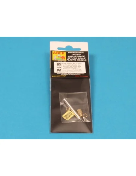 [NO_DESC] Late barrel MK2 with muzzle brake to British 25 pdr, 1/35...