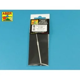 128mm KwK 44 L/65 barrel for German E-100 Super Heavy Tank, 1/72 - ...