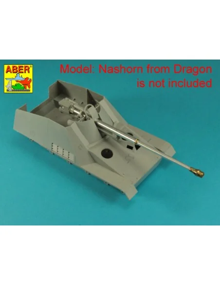 Barrel for German Nashorn with 8, 8cm Pak 43/1, 1/35 - Aber Models ...