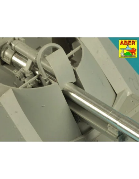Barrel for German Nashorn with 8, 8cm Pak 43/1, 1/35 - Aber Models ...