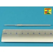 128mm KwK 44 L/65 barrel for German E-100 Super Heavy Tank, 1/72 - ...
