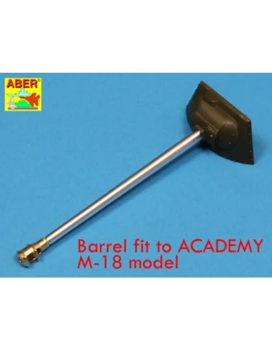 [NO_DESC] U.S 76 mm M1A2 barrel for Sherman, 1/35 - Aber Models 35 ...