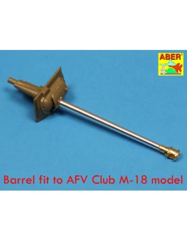 [NO_DESC] U.S 76 mm M1A2 barrel for Sherman, 1/35 - Aber Models 35 ...