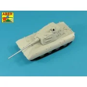 128mm KwK 44 L/65 barrel for German E-100 Super Heavy Tank - Aber M...