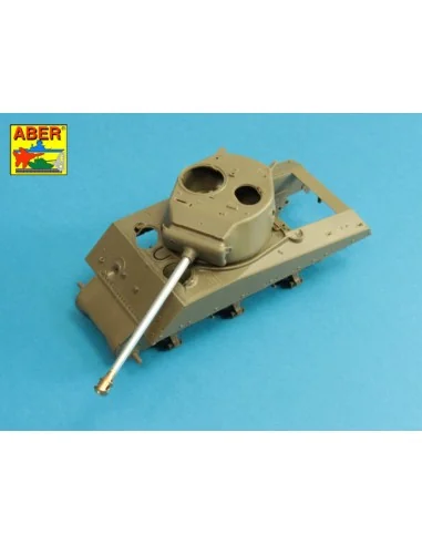 U.S 76 mm M1A2 barrel for Sherman, 1/35 - Aber Models 35 L-137