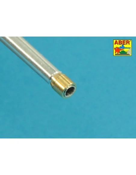 76 mm barrel with protector for Sherman M4, 1/35 - Aber Models 35 L...