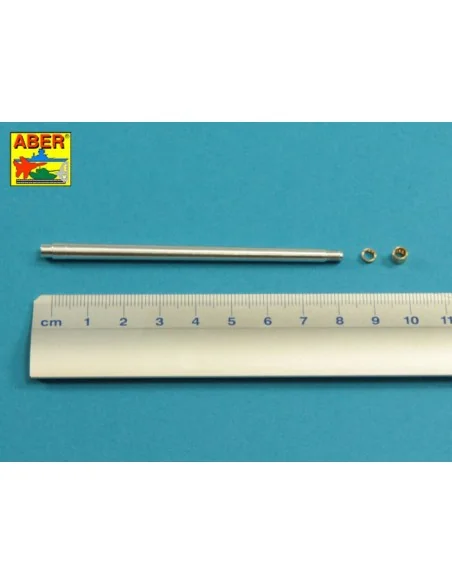 76 mm barrel with protector for Sherman M4, 1/35 - Aber Models 35 L...