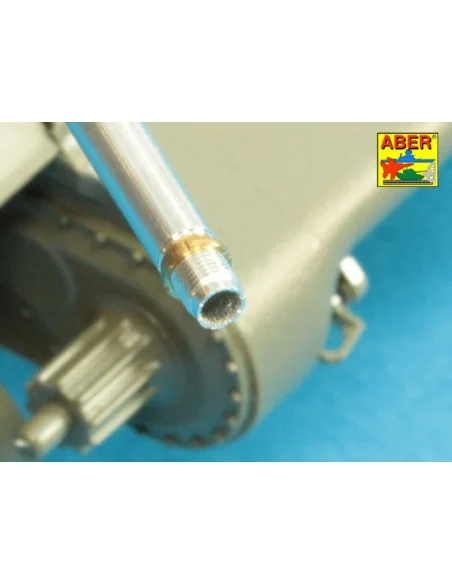 76 mm barrel with protector for Sherman M4, 1/35 - Aber Models 35 L...