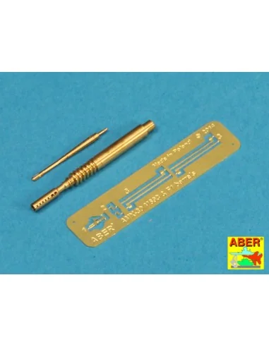 Barrel 20 mm and 7, 62 for AMX-30, 1/35 - Aber Models 35 L-142