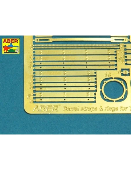 125mm 2A46M-5 Barrel for Russian Tank T-90 & T-90A, 1/35 - Aber Mod...