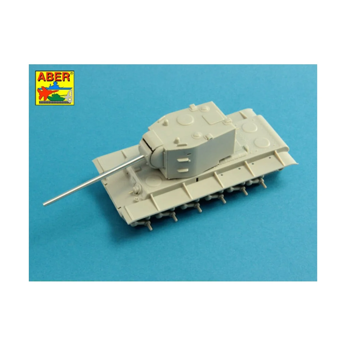 Russian 107 mm ZIS-6 tank barrel for KV-2, 1/72 - Aber Models 72 L-70