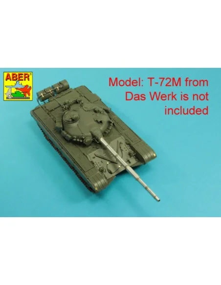 125mm 2A46M Barrel for Russian Tank T-72M1 & T-64A/B, 1/35 - Aber M...