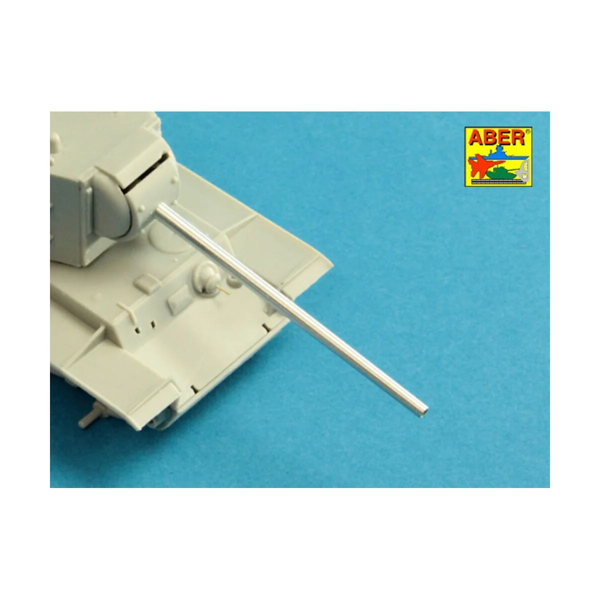 Russian 107 mm ZIS-6 tank barrel for KV-2, 1/72 - Aber Models 72 L-70