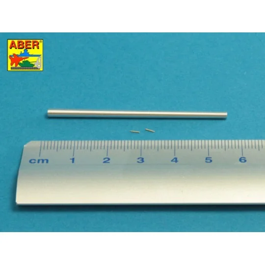 Russian 107 mm ZIS-6 tank barrel for KV-2, 1/72 - Aber Models 72 L-70