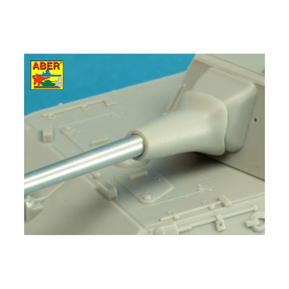 Germ.88 mm Kw.K. 43 L/71 E-50 Barrel (one part), 1/72 - Aber Models...