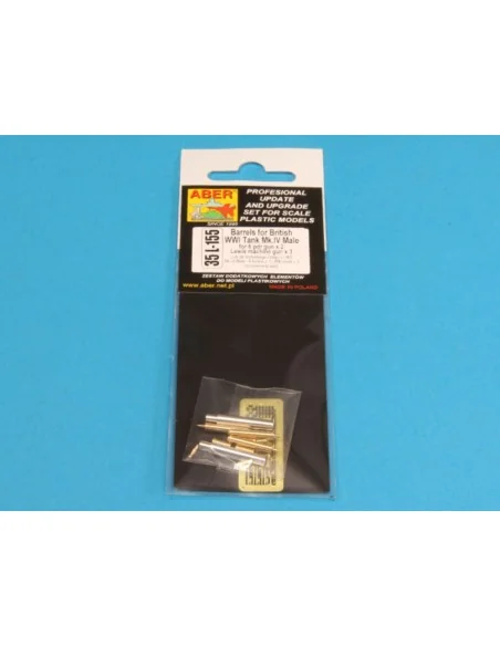 Barrels for Mark IV - Male, 1/35 - Aber Models 35 L-155