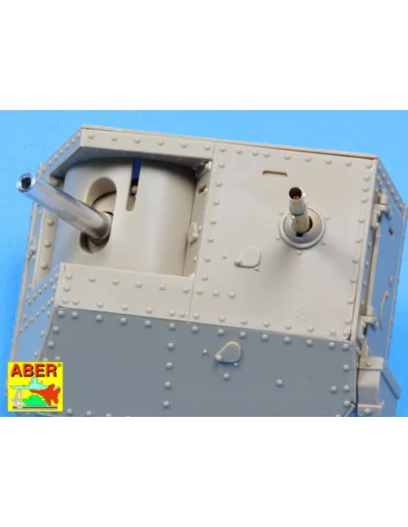 Barrels for Mark IV - Male, 1/35 - Aber Models 35 L-155