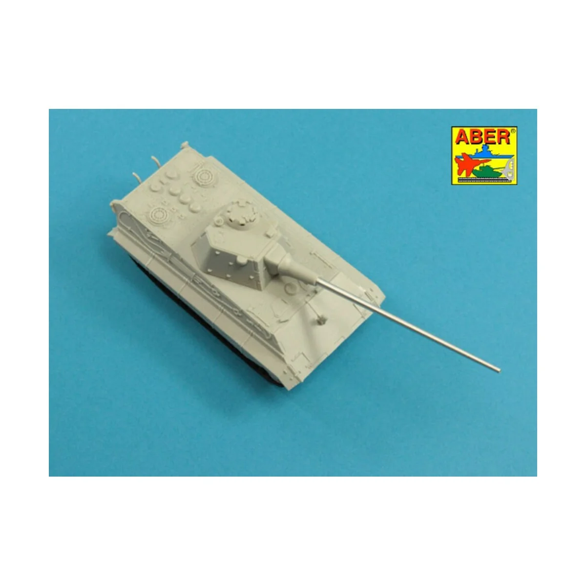 Germ.88 mm Kw.K. 43 L/71 E-50 Barrel (one part), 1/72 - Aber Models...