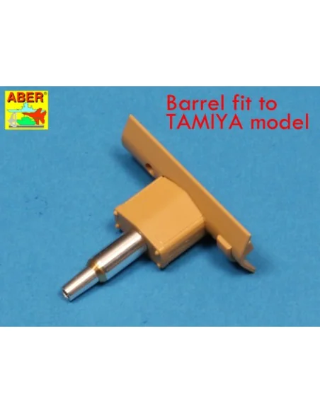 75mm KwK 37 L/24 barrel for Pz Kpfw III, 1/35 - Aber Models 35 L-157
